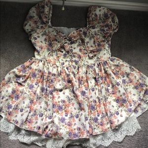 Way too big but a classic baby doll dress.